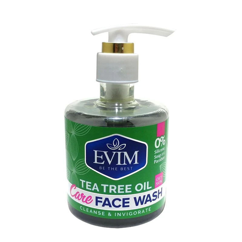 فیس واش چای سبز EVIM  مناسب پوست  چرب ( حجم ۲۵۰ میلی لیتر)