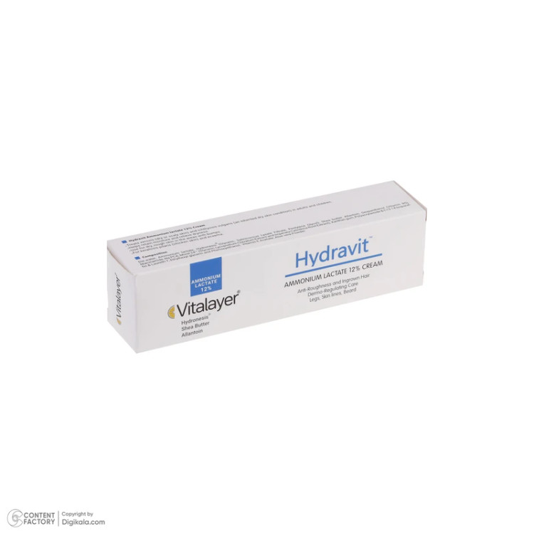 کرم مرطوب کننده ویتالایر مدل امونیوم لاکتات (مرطوب کننده فوق العاده قوی )
