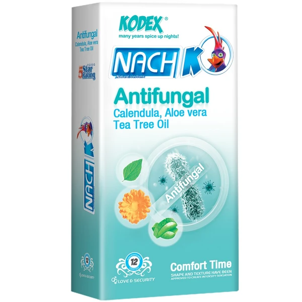 کاندوم کدکس مدل Antifungal بسته ۱۲ عددی