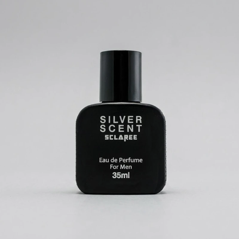 عطرجیبی مردانه اسکلاره مدل Silver scent حجم ۳۵ میل