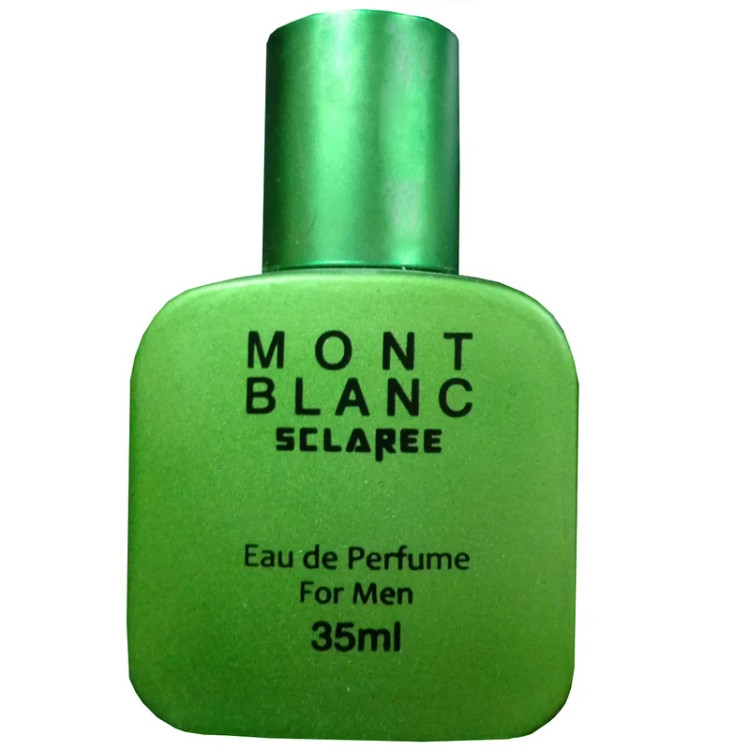 عطرجیبی مردانه اسکلاره مدل MONT. BLANC حجم ۳۵ میل
