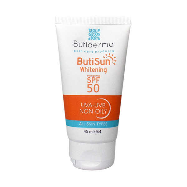 ضدآفتاب بدون رنگ بیوتی درما روشن کننده و SPF50