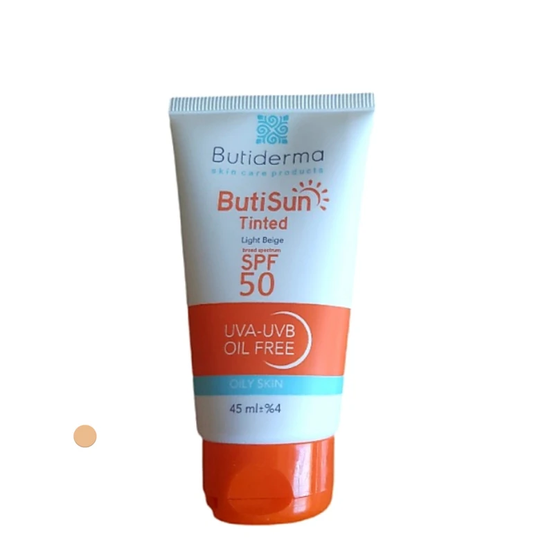 ضدآفتاب فاقد رنگ بیوتی درما مناسب پوست چرب SPF50