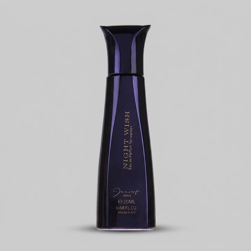 عطر جیبی زنانه ژک ساف مدل NIGHT WISH حجم ۲۰ میلی لیتر با رایحه گل و ترنج