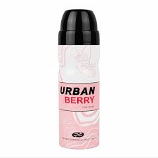 اسپری خوشبو کننده بدن زنانه عمادآرا مدل URBAN BERRY حجم ۲۰۰ میلی لیتر